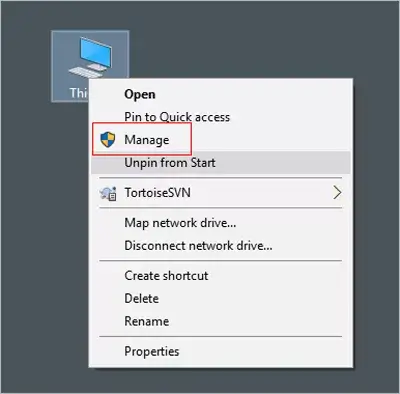 open device manager