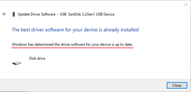 Please remove device