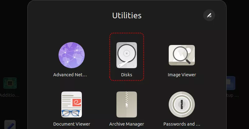 ubuntu disks position demo