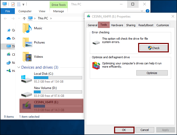 how to reformat a usb drive on windows 10