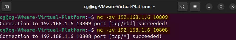 verify connection