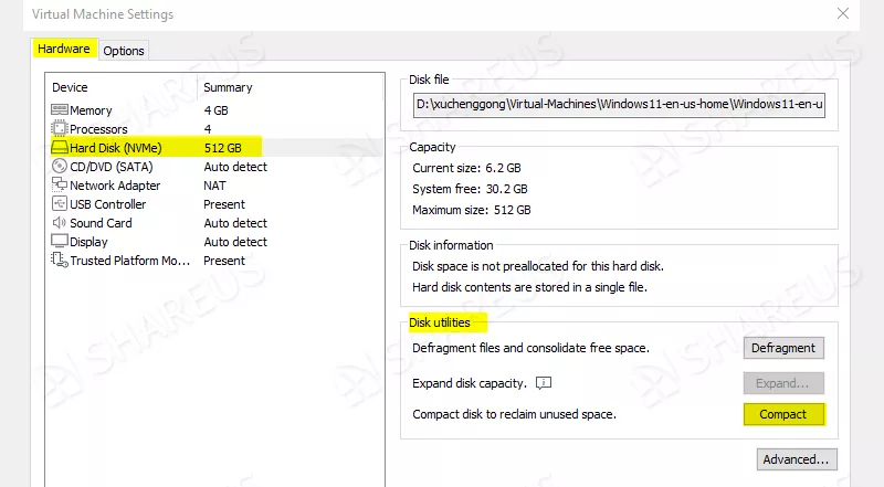 compact option position demo