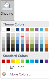 theme colors