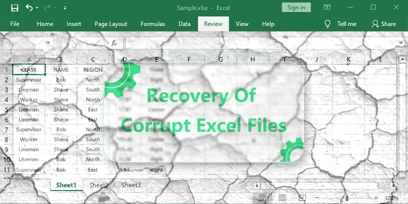 How to repair Xlsx corrupt file online