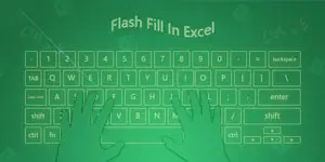 Utilize Flash Fill with Keyboard Shortcut - 