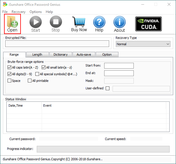 how to crack excel password to open