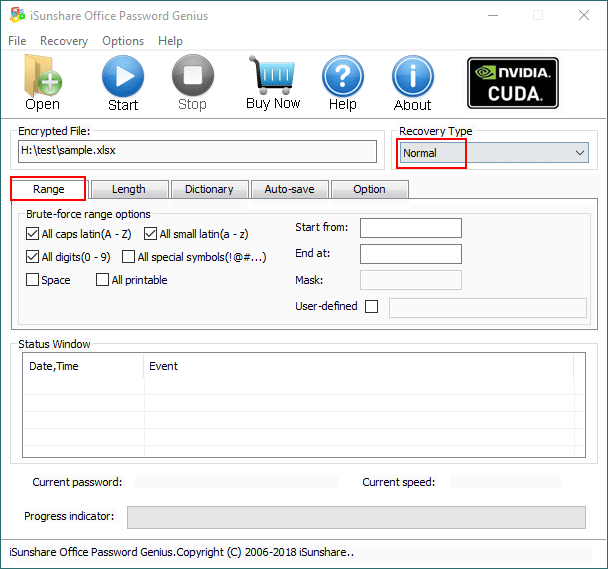 select nornal mode to recover password