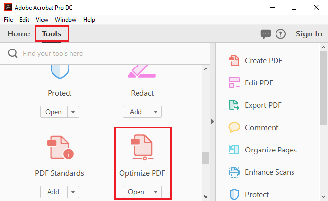 How to reduce pdf file size