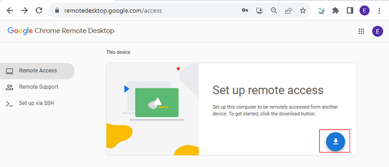 download chrome remote desktop