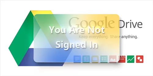 Fix: Google Drive You Are Not Signed in Error in Chrome Browser