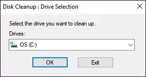 choose c drive