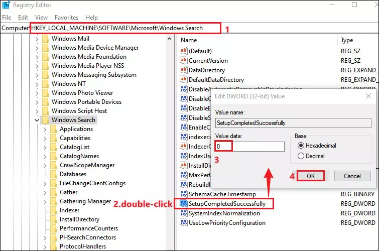 change value data