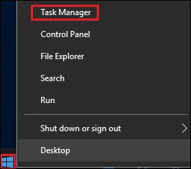 open Task Manager