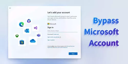 How to Bypass Microsoft Account & Network Connection in Windows 11 22H2 Setup?