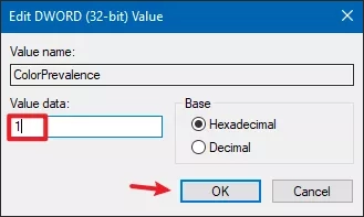 change value data