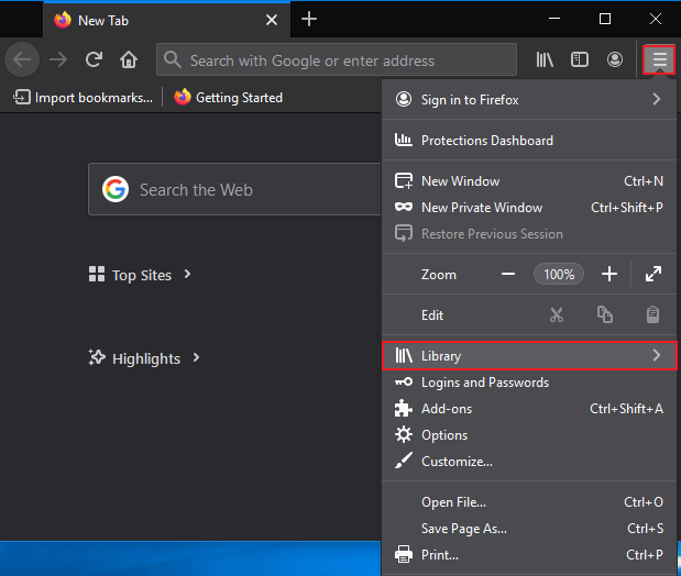 windowblinds settings for firefox