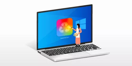 How to Customize the Desktop Icons in Windows 10?