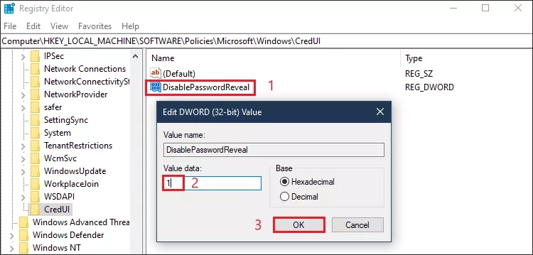 rename and change value data