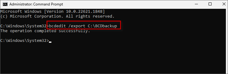 type bcdbackup