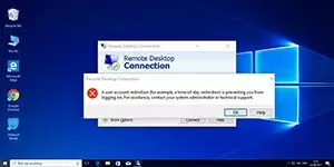 How to Fix Remote Desktop A User Account Restriction in Login