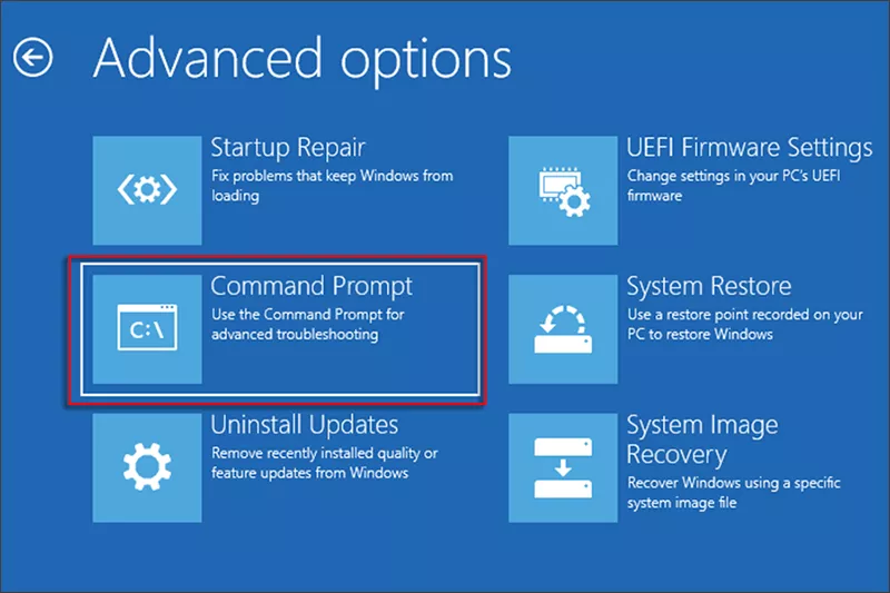 command prompt