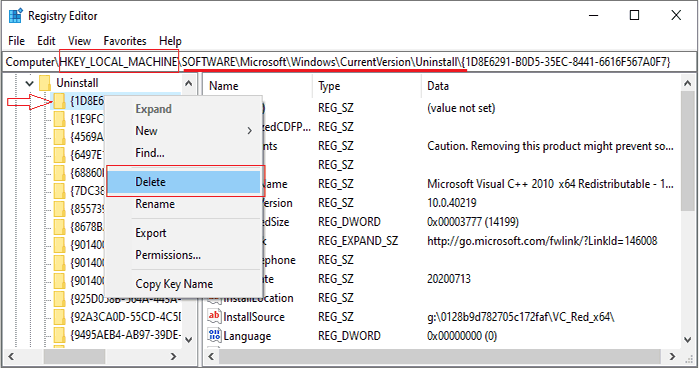 clean-up-the-registry