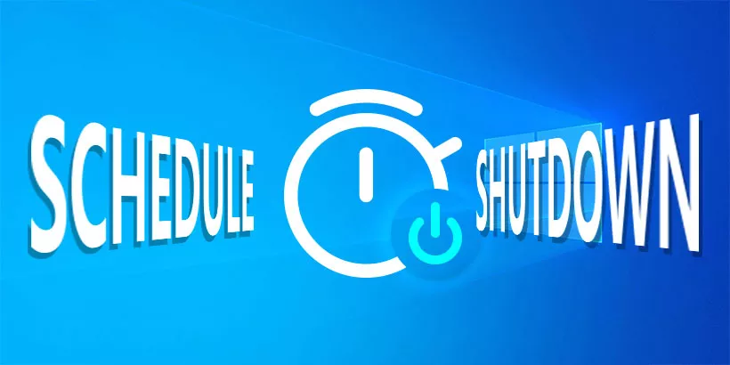 How to Schedule Shutdown on Windows?