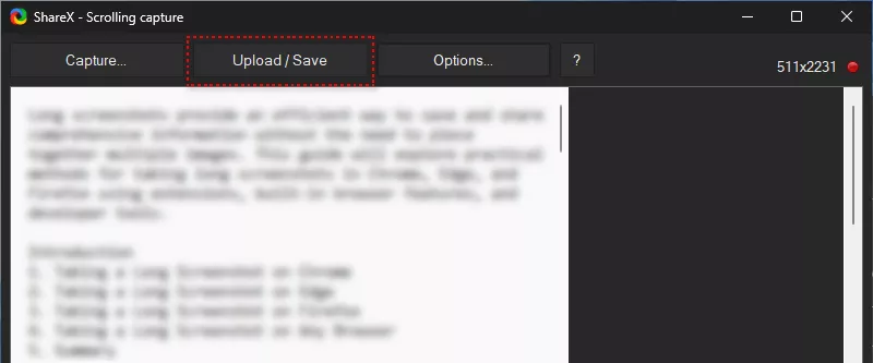 ShareX upload/save