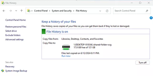 How to Use Windows File History to Back Up and Restore Files?