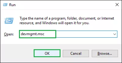 open run dialog box