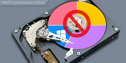 WinPE: Fix Windows Cannot Format System Partition in Windows 10